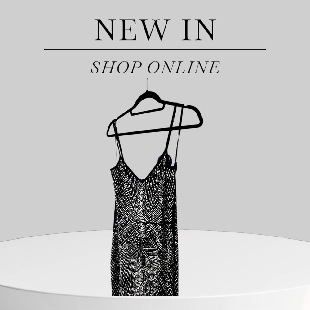 Windsor Black and White Prom Dress